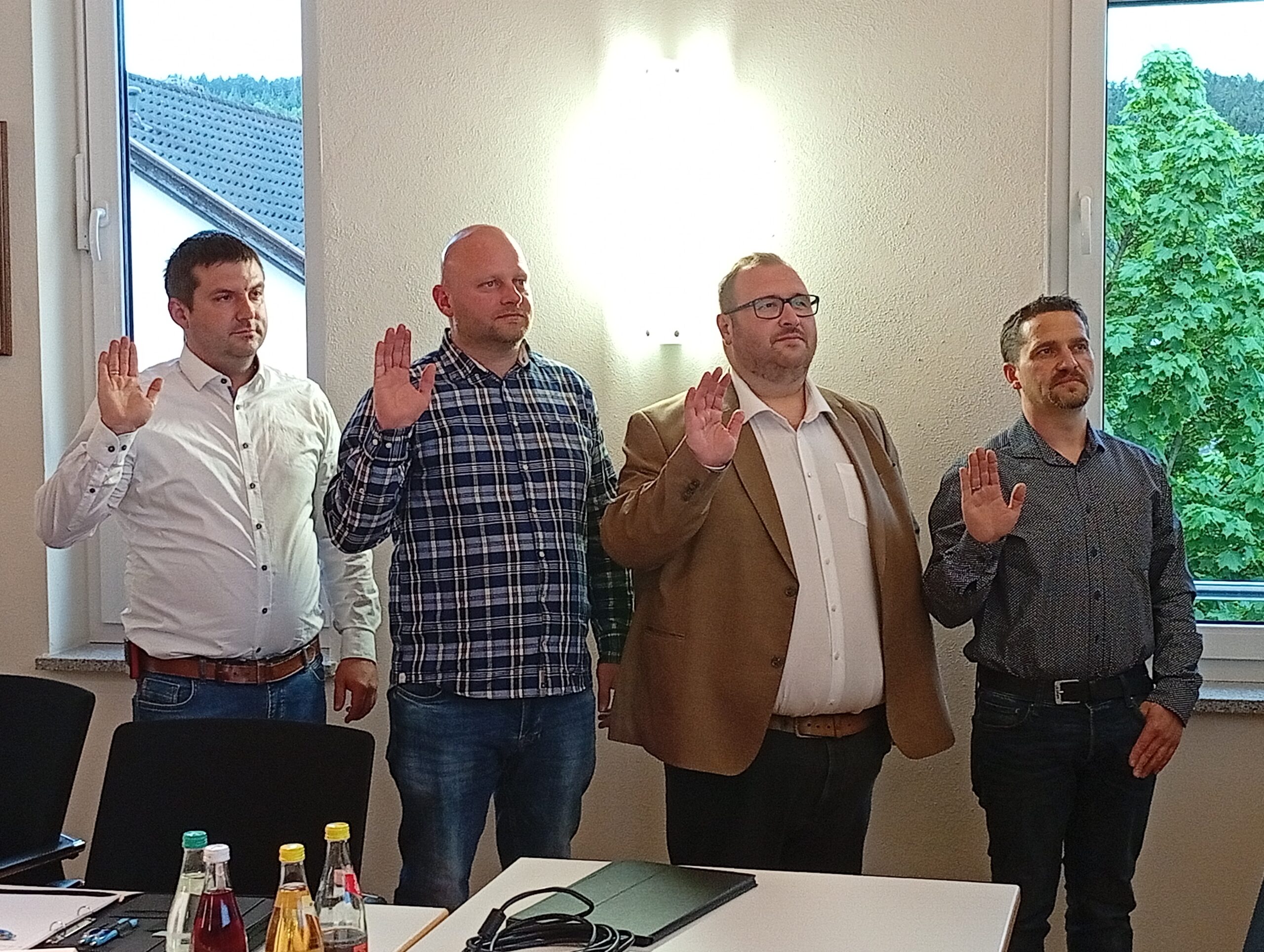 Neue Gemeinderatsmitglieder Geiersthal